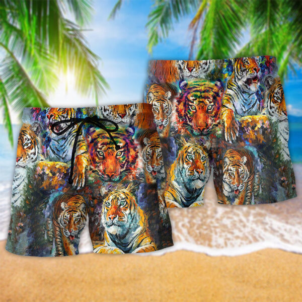 Tiger Eyes Of The Tiger - Beach Short