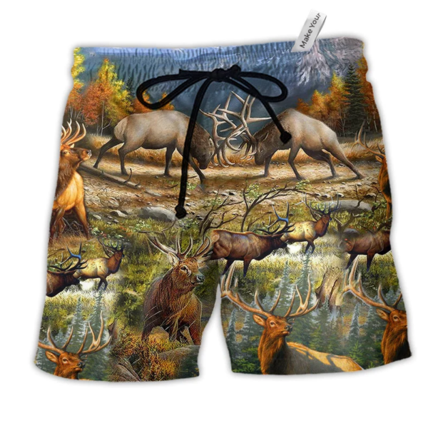 Deer Find Me Where The Wild Things Are - Beach Short